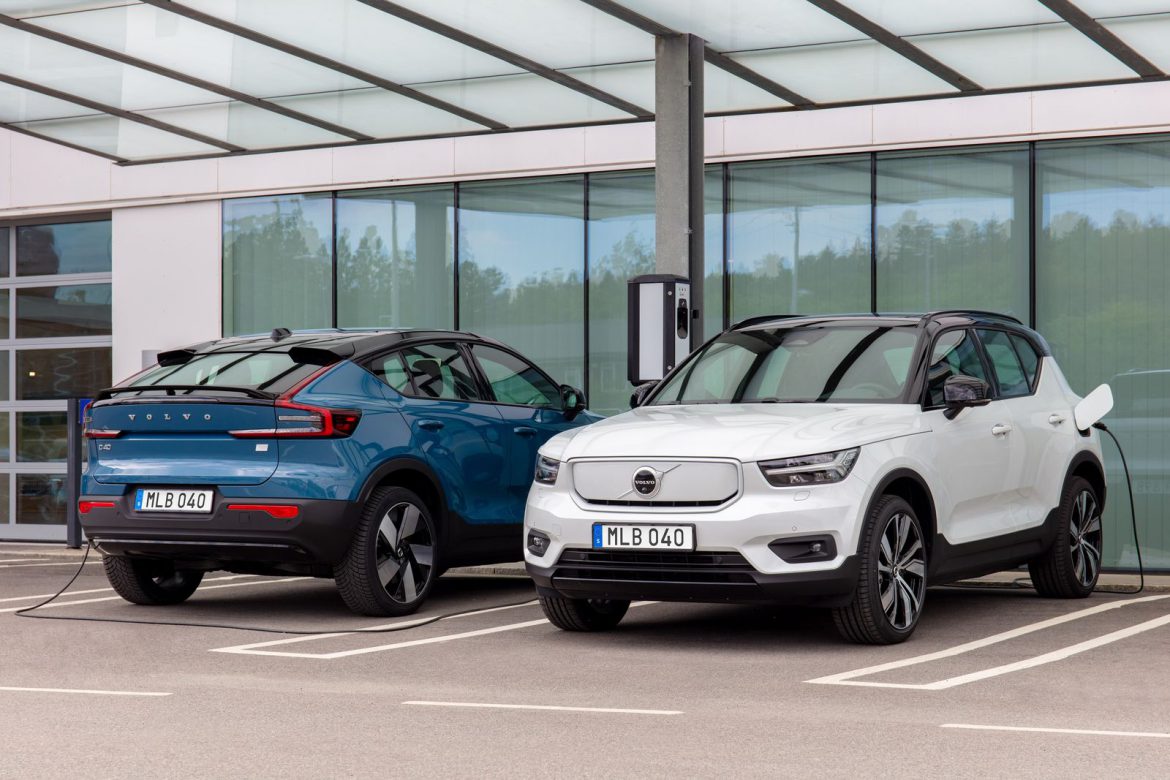Volvo C40 en XC40