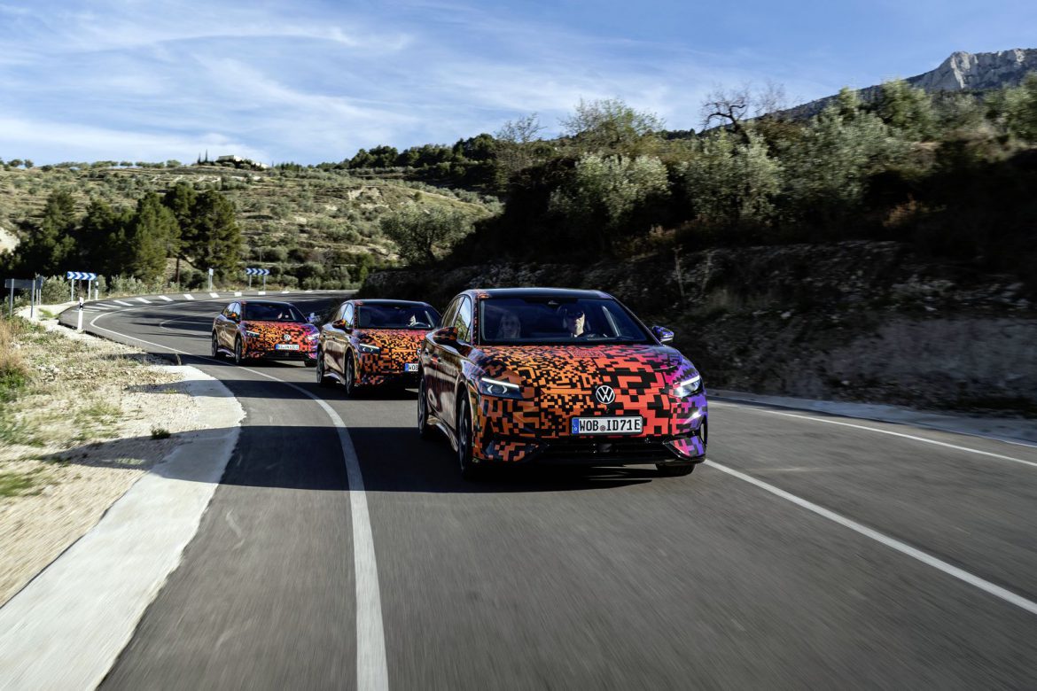 Elektrische Volkswagen ID.7