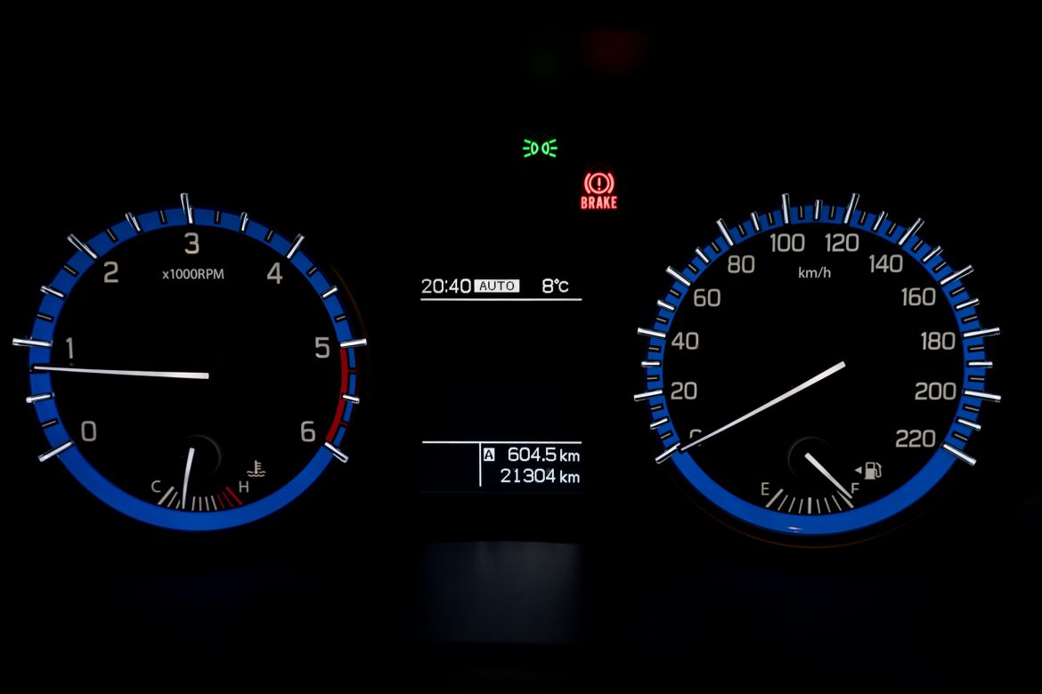 Kilometerstand dashboard Kilometerstand dashboard