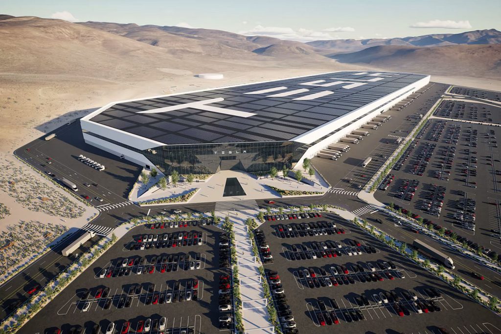 Tesla Gigafactory in Nevada