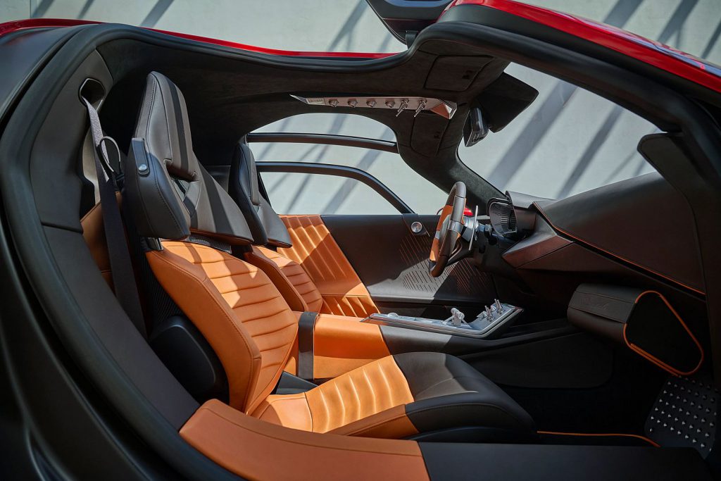 Interieur van de 33 Stradale