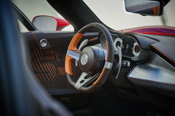 Interieur van de 33 Stradale