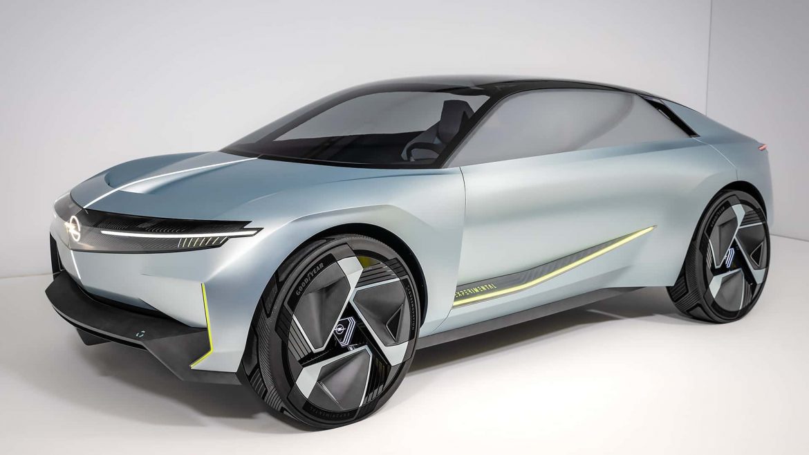 Opel Experimental Concept EV debuteert met inklapbaar stuurwiel
