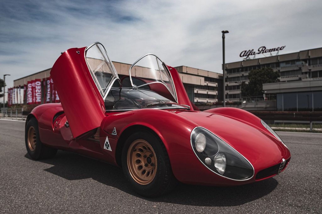 De vroegere 33 Stradale uit 1967