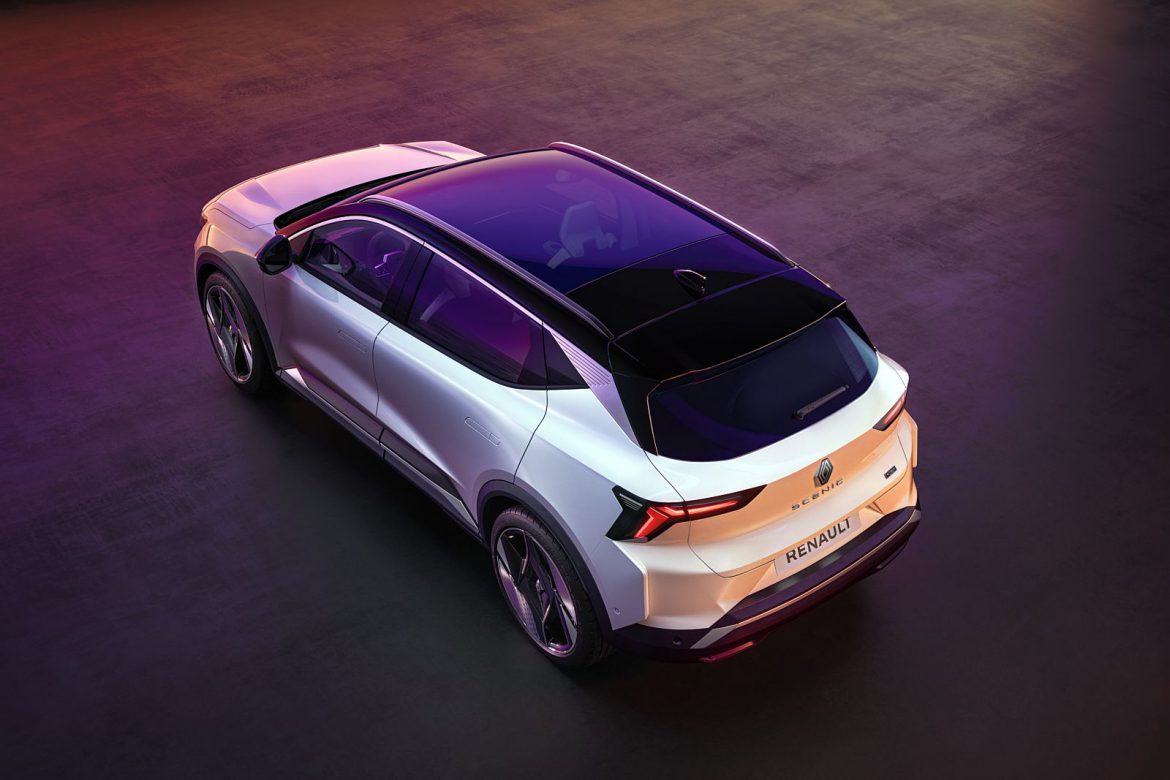 renault-scenic-e-tech-electric-bovenachter elektrische Renault Scenic E-Tech Electric