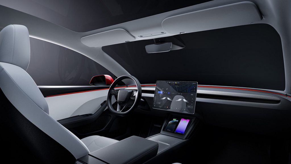 Tesla Model 3 interieur