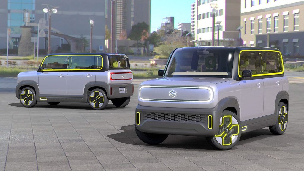 eWX: elektrisch stadsautootje van Suzuki 