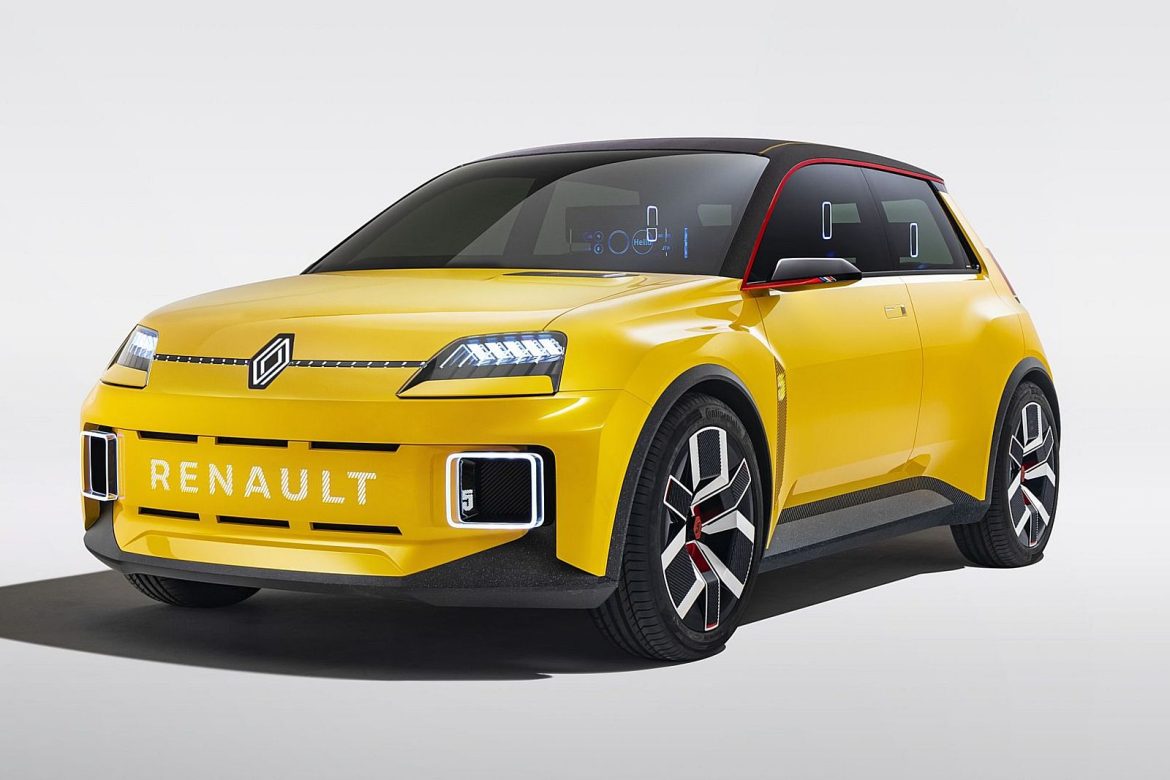 Renault 5 E-Tech prototype
