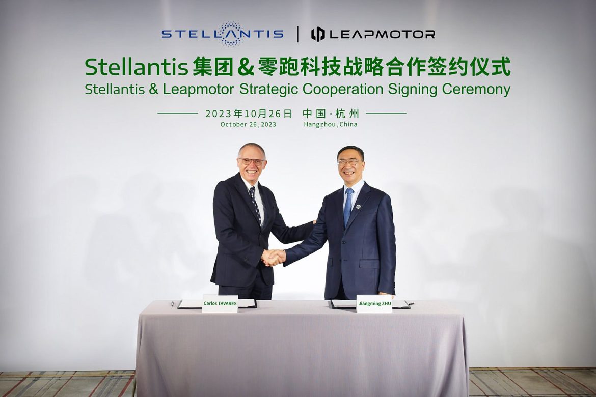 Stellantis werkt samen met Leapmotor