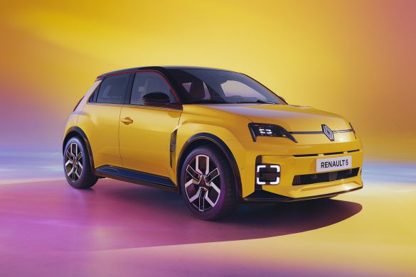 voorkant elektrische Renault 5 E-Tech Electric