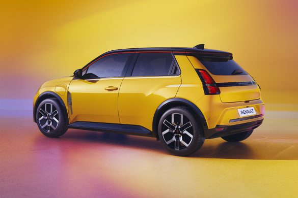achterzijde elektrische Renault 5 E-Tech Electric