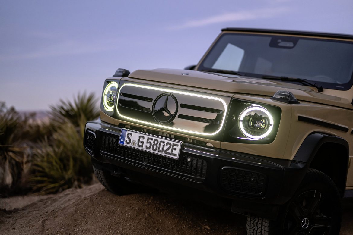 Mercedes-Benz G 580 met EQ-technologie