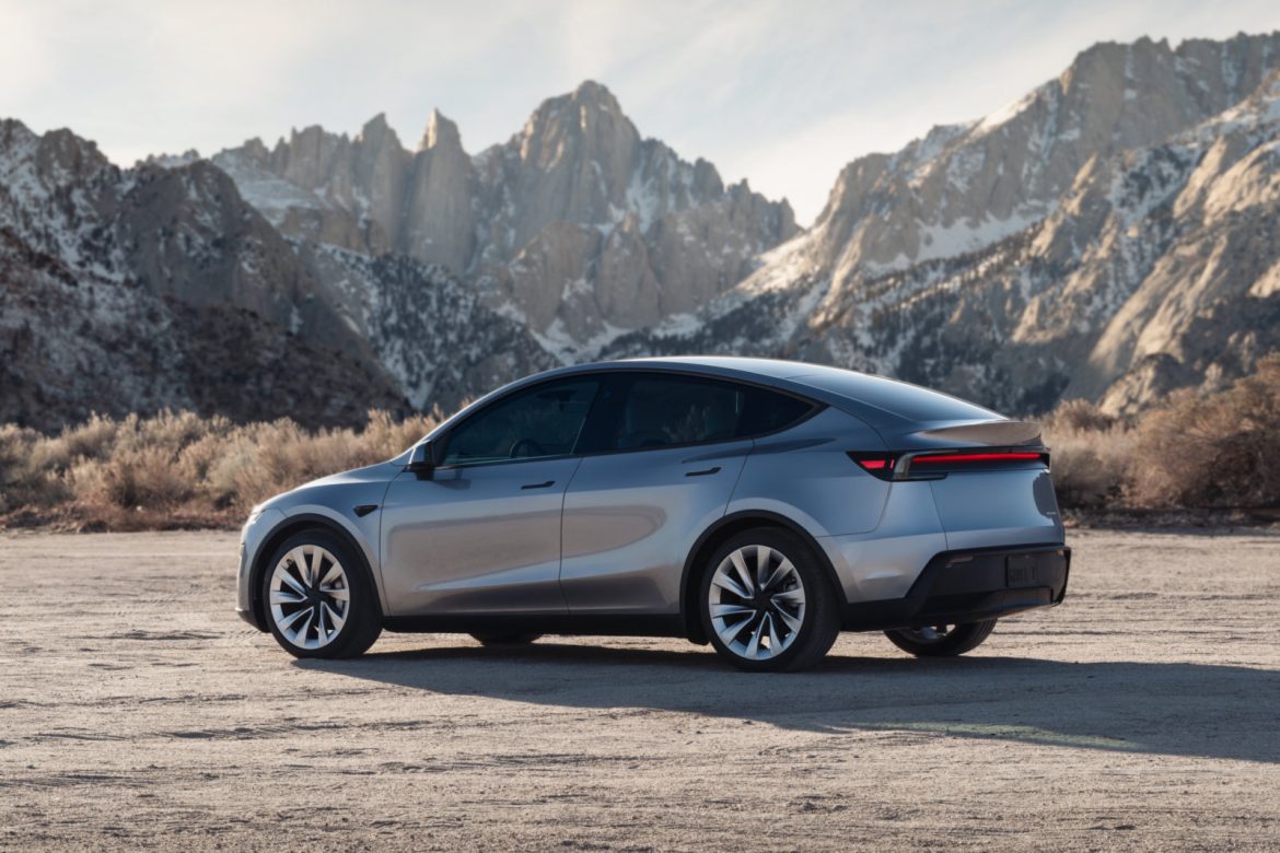 vernieuwde Tesla Model Y