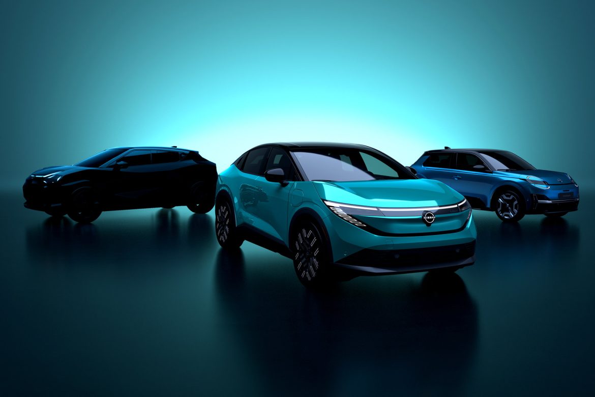 Nieuwe elektrische Nissan Juke, Leaf en Micra