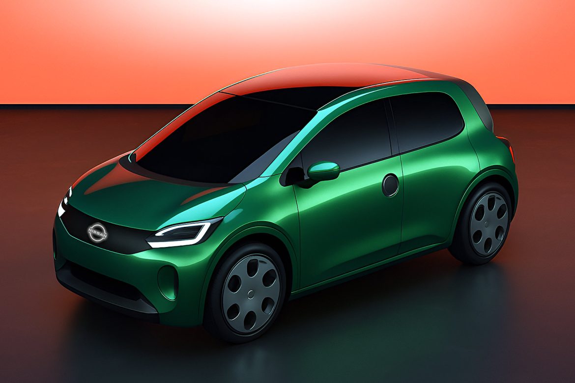 elektrische stadsauto van Nissan