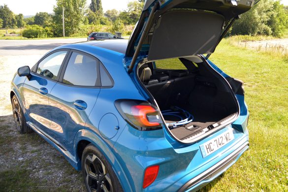 bagageruimte en Gigabox Ford Puma Gen-E