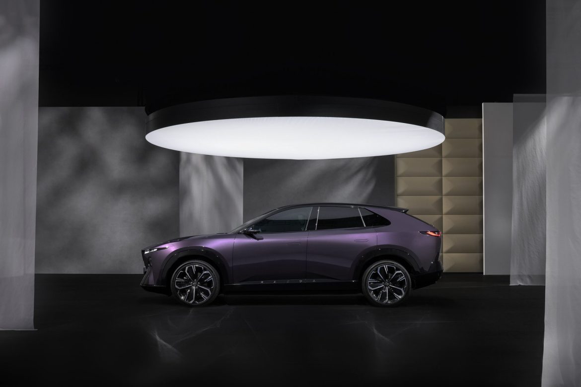 Mazda CX-6e onthuld in Brussel