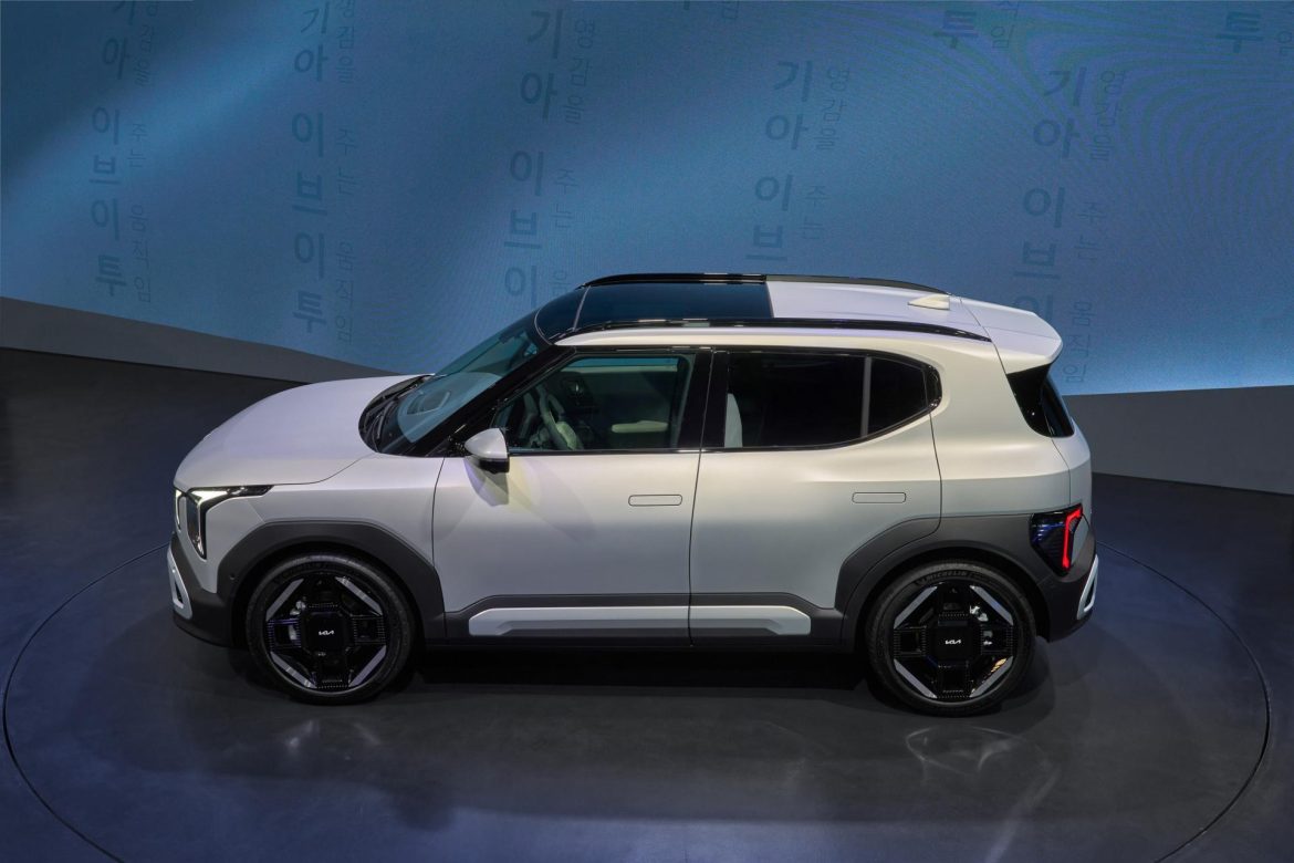 Kia EV2 onthuld in Brussel