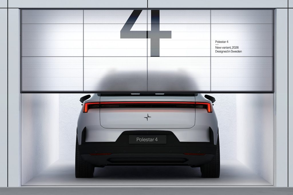 Polestar 4 stationwagen shooting brake teaser