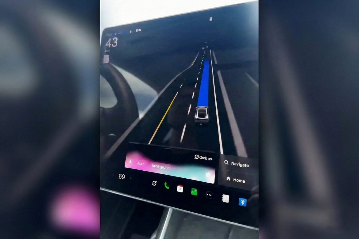 Tesla Grok-update komt ook in Europa
