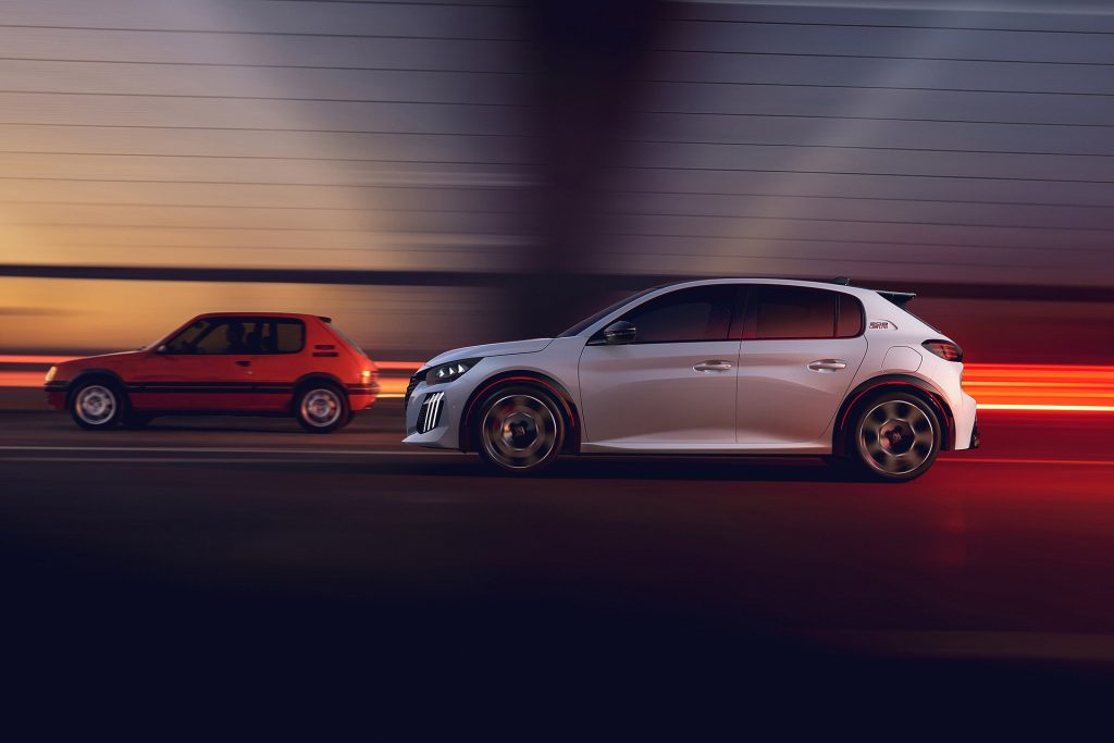 Peugeot E-208 GTi heeft 281 pk, sporttechniek en tot circa 375 km WLTP. Nederlandse prijs en levering volgen nog.