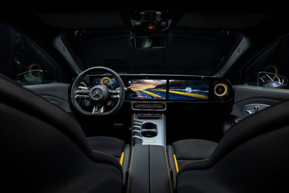 mercedes-amg-cla-45-4matic-int1 Mercedes-AMG CLA 45 4MATIC+ komt als EV met 680 pk, als Limousine en Shooting Brake, en een voorlopige WLTP-actieradius van meer dan 670 km.