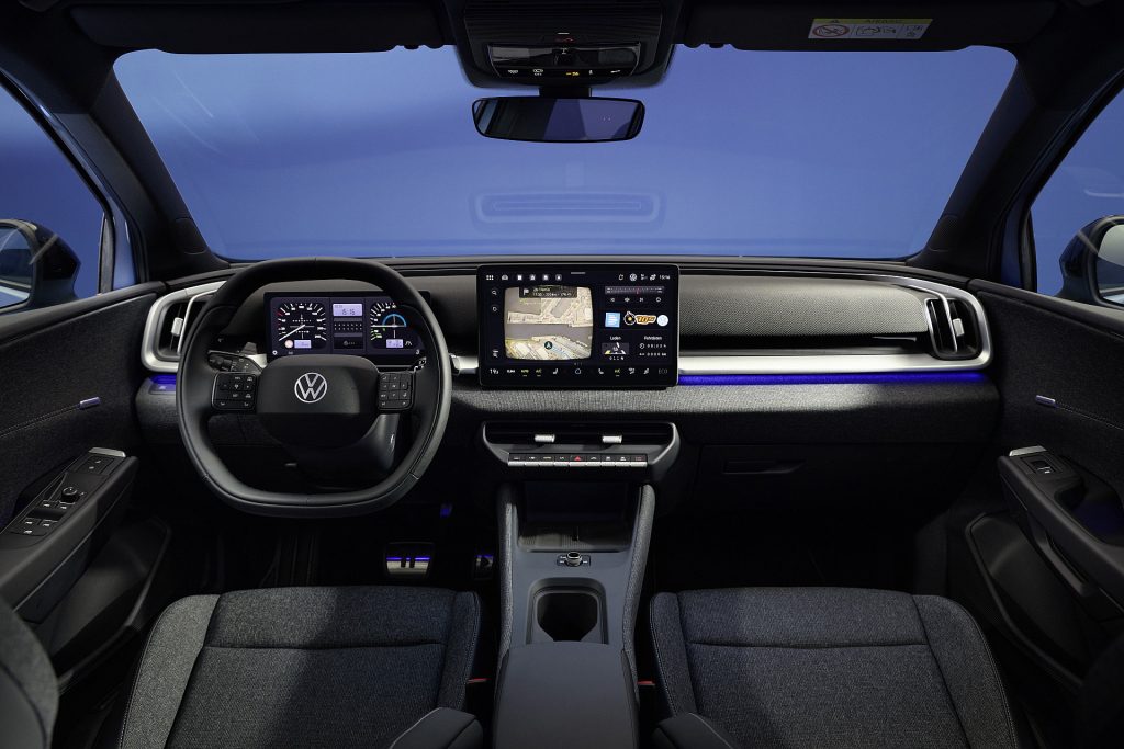 De Volkswagen ID. Cross komt met twee accu’s, maximaal 426 kilometer WLTP-actieradius, 475 liter bagageruimte en 1.200 kilogram trekgewicht.