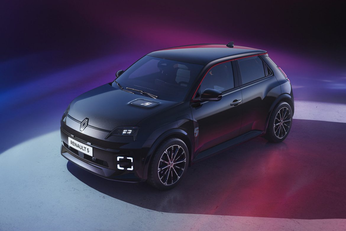 Renault 5 Five blijft € 24.990 en krijgt 110 pk, 36,5 kWh LFP en 80 kW DC-laden. Andere uitvoeringen worden € 800 goedkoper.