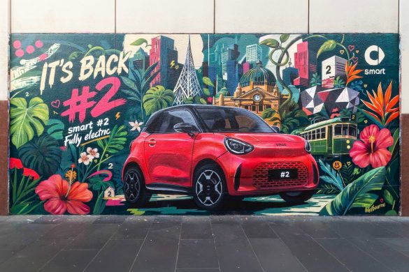 smart#2-streertart-3 Smart #2 verschijnt als streetart