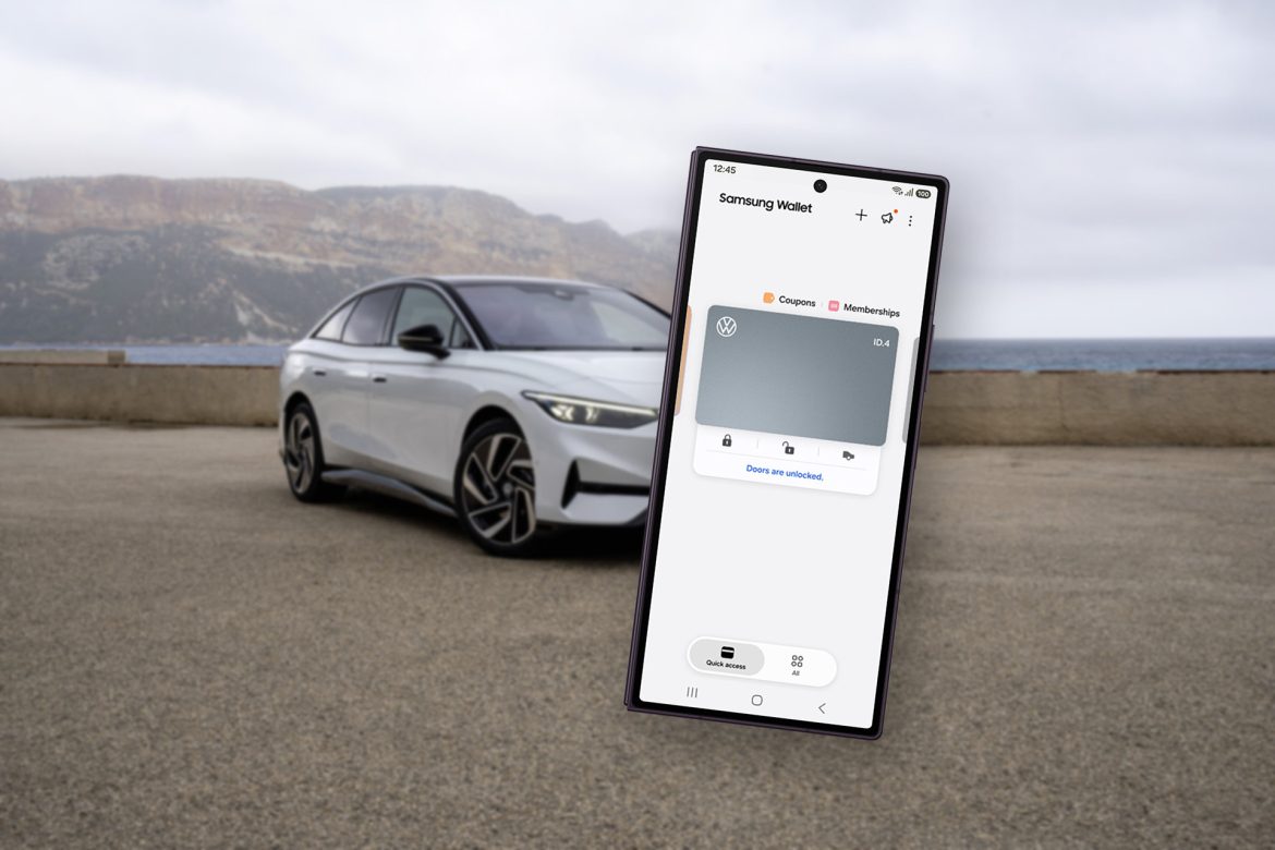 Samsung Wallet ondersteunt Digital Key voor recente Volkswagen ID.-modellen. Productiedatum en hardware bepalen of een auto geschikt is.