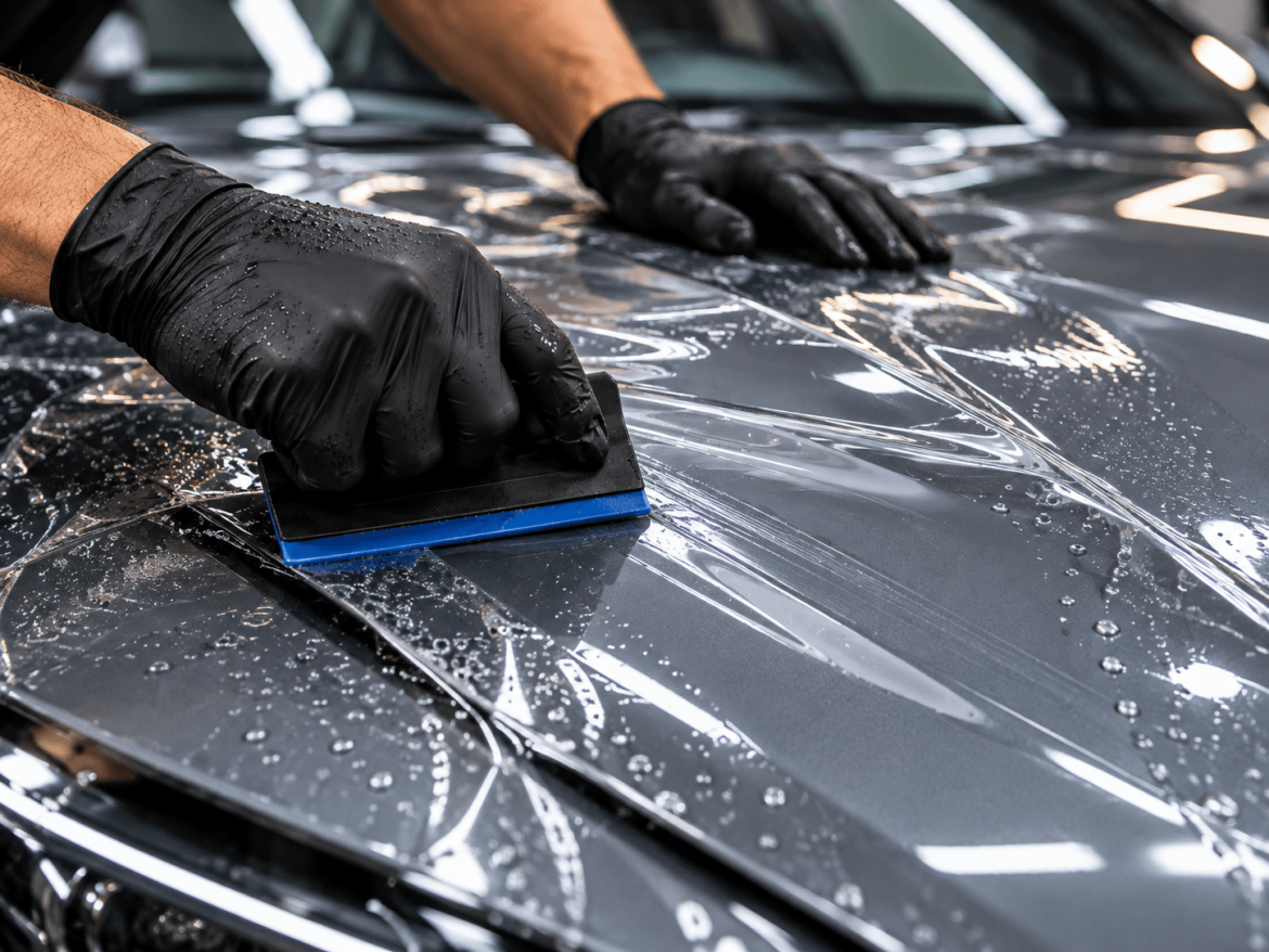 Elektrische auto wrappen