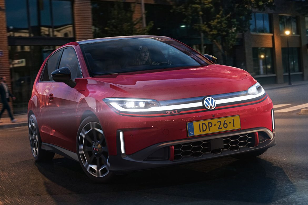 De Volkswagen ID. Polo GTI kost in Duitsland € 39.995. Daarmee zit de 226 pk sterke elektrische hot hatch precies op het niveau van de Cupra Raval VZ.